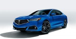 Acura TLX 2018 en México color azul