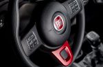 Fiat Uno 2018 con Live On ya en México interiores: volante con controles
