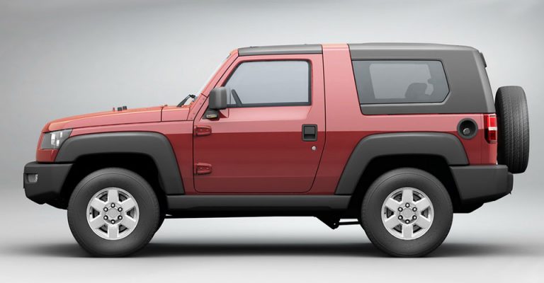 Baic bj40 видео