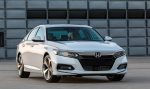Honda Accord 2018 de frente color blanco