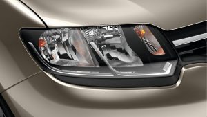 Renault Logan 2018 faro delantero