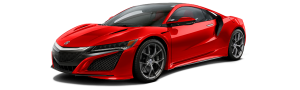 Acura NSX 2017 red