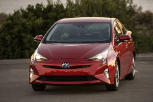 Toyota Prius 2017 color rojo