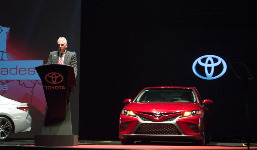 Toyota Camry 2018 presentación