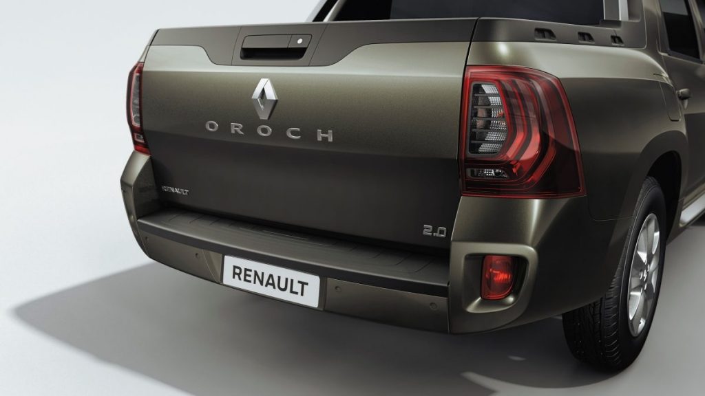 Renault Duster Oroch 2018 posterior