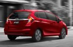 Honda Fit 2018 en México color rojo posterior nueva defensa