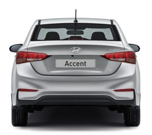 Hyundai Accent 2018 en México posterior cajuela