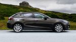 Mazda 3 2018 hatchback en México color gris en carretera