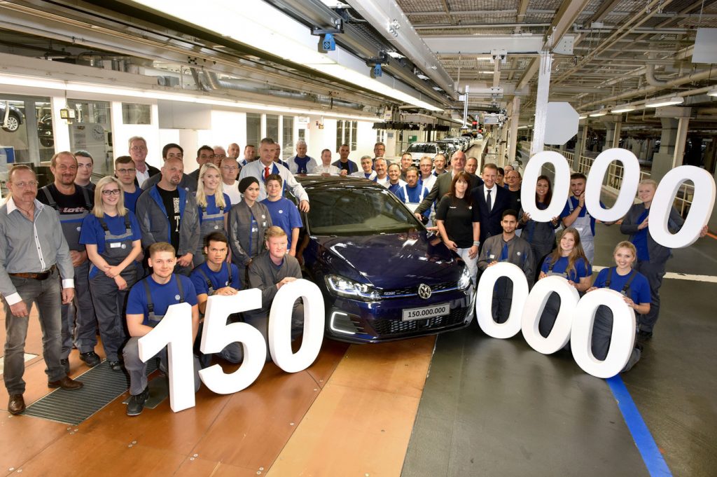 Volkswagen 150 millones unidades