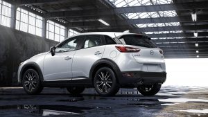 Mazda CX-3 2018 perfil posterior