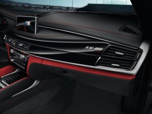 BMW X5 M y X6 M Edition Black Fire tablero