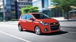 Chevrolet Spark 2018 en México color rojo