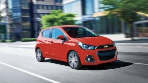 Chevrolet Spark 2018 en México color rojo