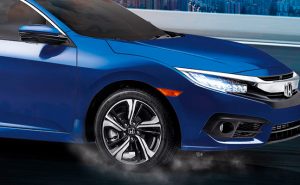 Honda Civic 2018 en México, lateral