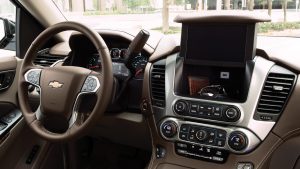 Chevrolet Tahoe 2018 interior controles
