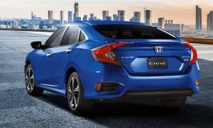 Honda Civic 2018 zaga