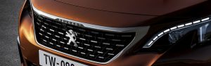 Peugeot 3008 2019 en México frente defensa y parrilla cromada