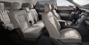 Ford Explorer 2018 en México interior asientos tres filas