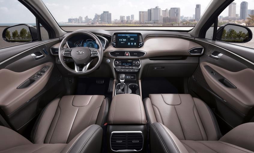 Hyundai Santa Fe 2019 interior