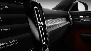 Volvo XC40 interior adelante