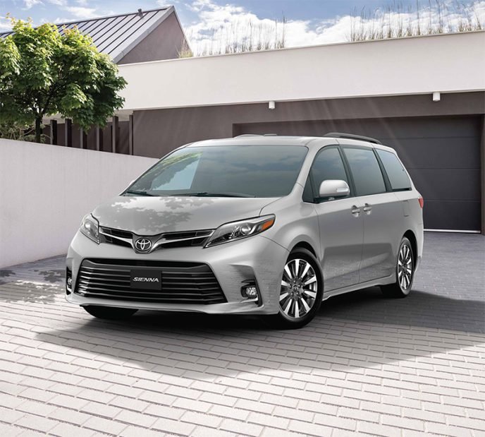 Toyota Sienna 2018 en México - exterior color plata