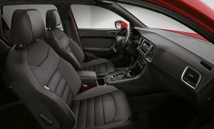 Seat Ateca FR 2018 en México - interiores asientos Alcantara