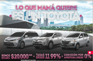 Toyota promoción mamá 2018