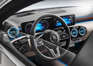 Mercedes-Benz Clase A Sedán detalle interior