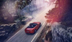 BMW Z4 First Edition 2019 on the road