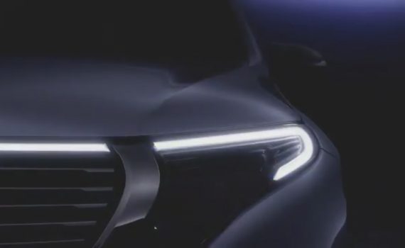 Mercedez-Benz EQC 2019 teaser frente