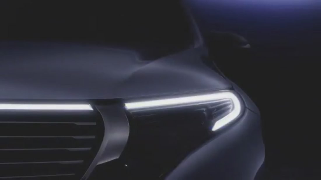 Mercedez-Benz EQC 2019 teaser frente