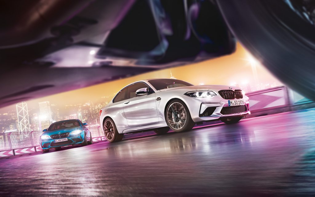 BMW M2 Competition 2019 perfil izquierdo