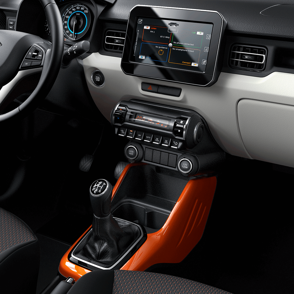 Suzuki Ignis 2019 consola