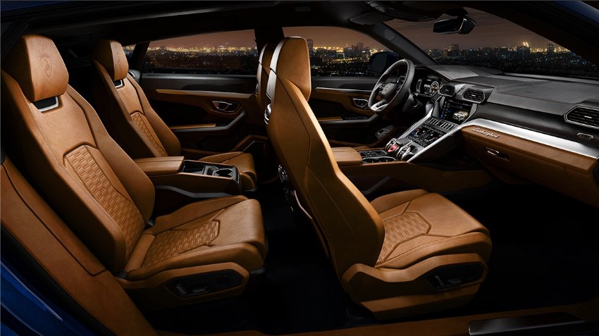 Lamborghini Urus interior