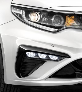 Kia Optima 2019 nuevos cambios en exteriores - nuevos faros antiniebla