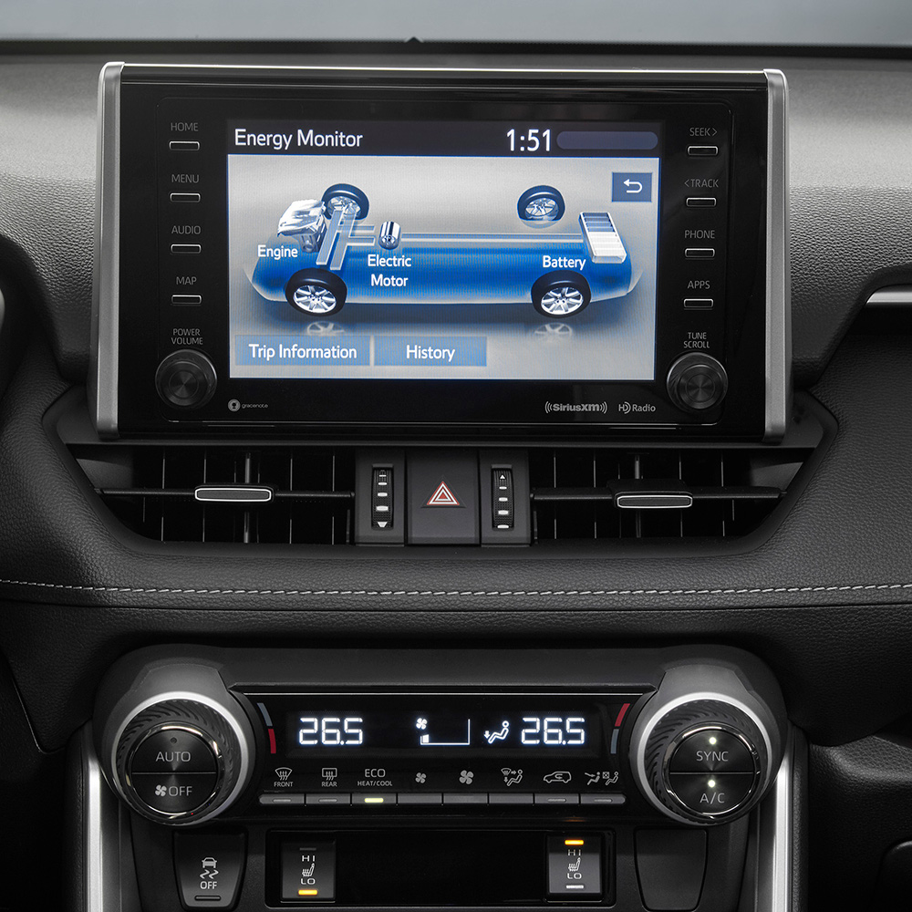 Toyota RAV4 2019 en México interior pantalla touch