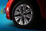 Volkswagen Gol 2019 color rojo en México - rines de 15 pulgadas de acero con tapones