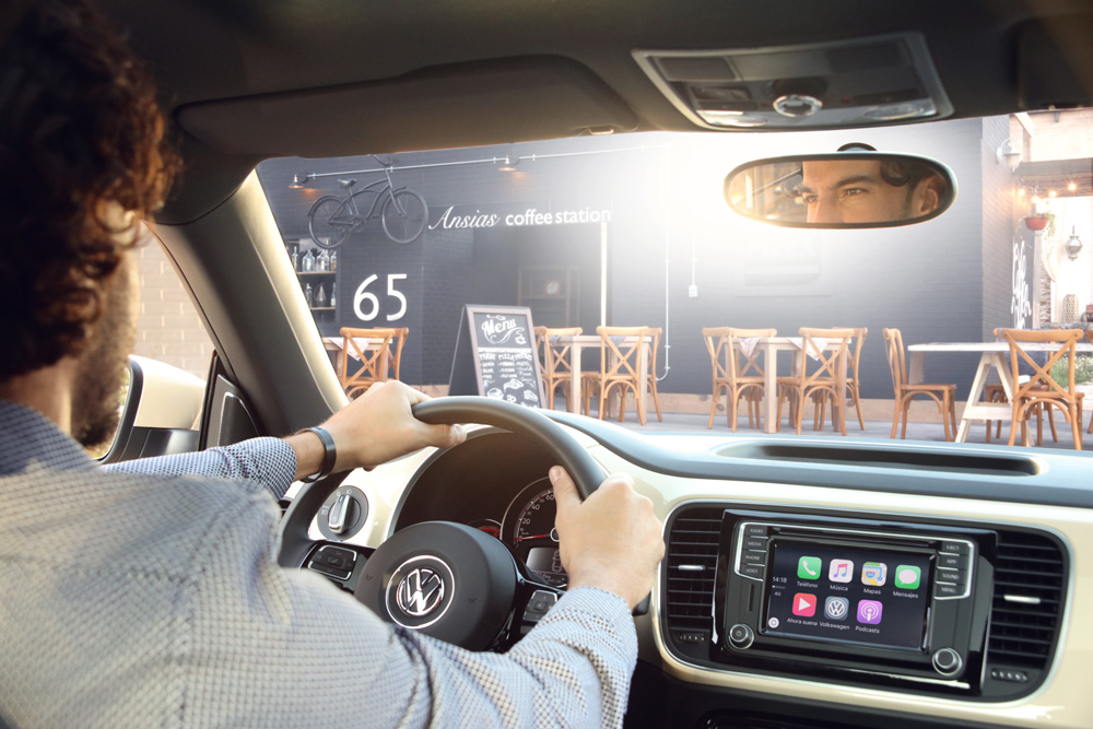 Volkswagen Beetle Final Edition 2019 en México - interior pantalla touch con Android Auto y Apple CarPlay