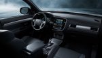 Mitsubishi Outlander PHEV en México - interior con pantalla de 7" touch infoentretenimiento