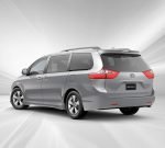 Toyota Sienna 2020 para México - exterior posterior