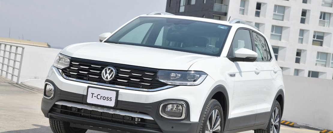 Volkswagen T-Cross 2021 en México color blanco