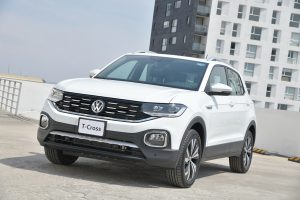 Volkswagen T-Cross 2021 en México color blanco