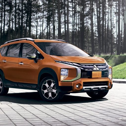 Mitsubishi Xpander Cross 2022 en México color naranja