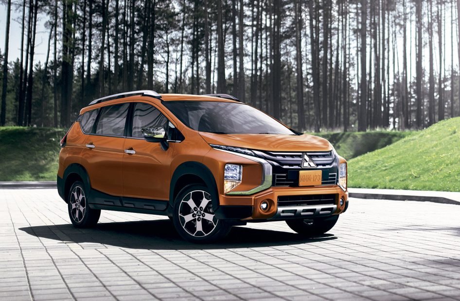 Mitsubishi Xpander Cross 2022 en México color naranja