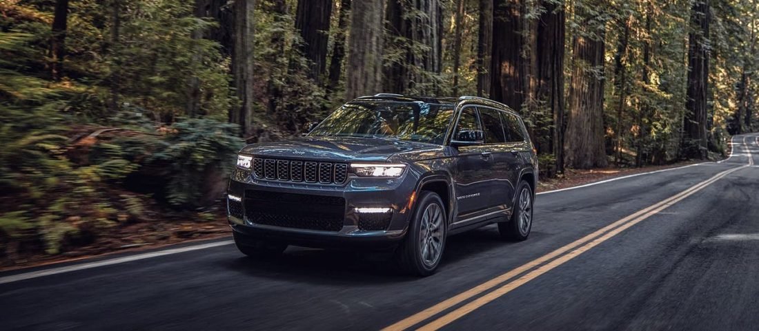 Jeep Grand Cherokee L 2021 en México en carretera