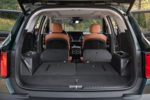 KIA Sorento 2022 en México XL - asientos en tercera y segunda fila plegables