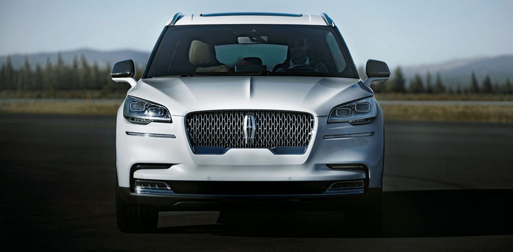 Lincoln Aviator 2022 en México frente color blanco