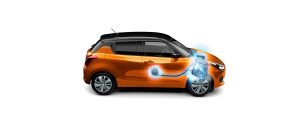 Suzuki Swift Booster Green 2022 microhíbrido motor generador eléctrico que ayuda al motor de combustión