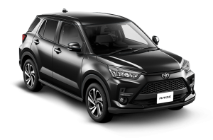 Toyota Raize 2022 color negro en México