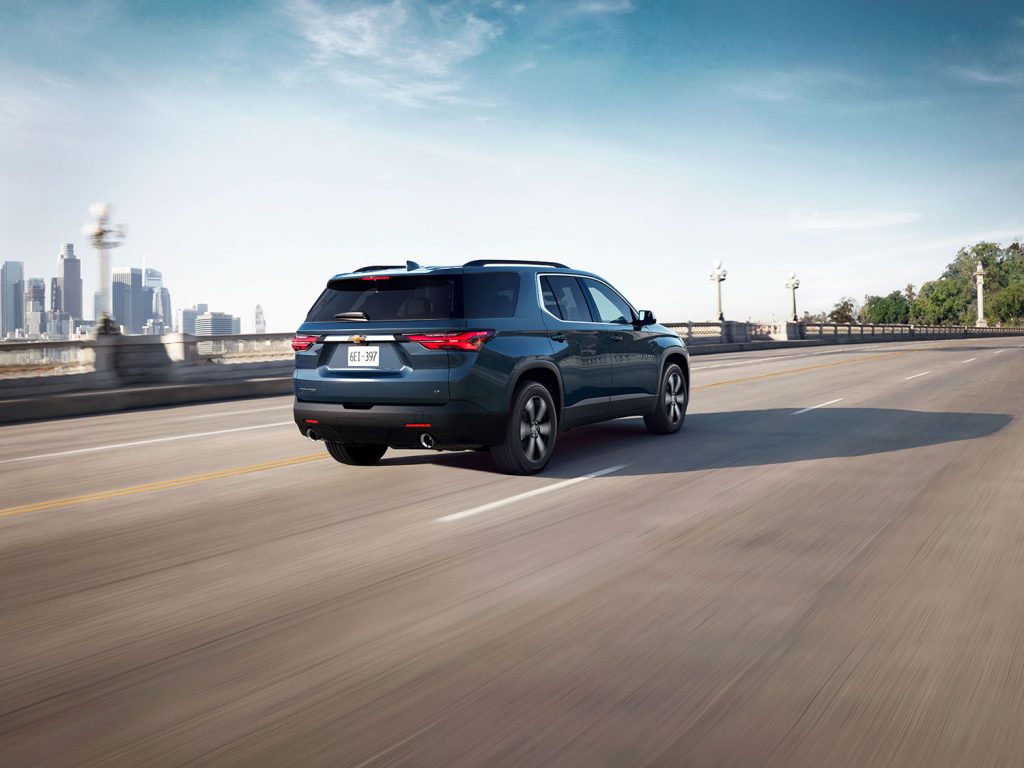 Chevrolet Traverse 2022 en México - Diseño parte posterior